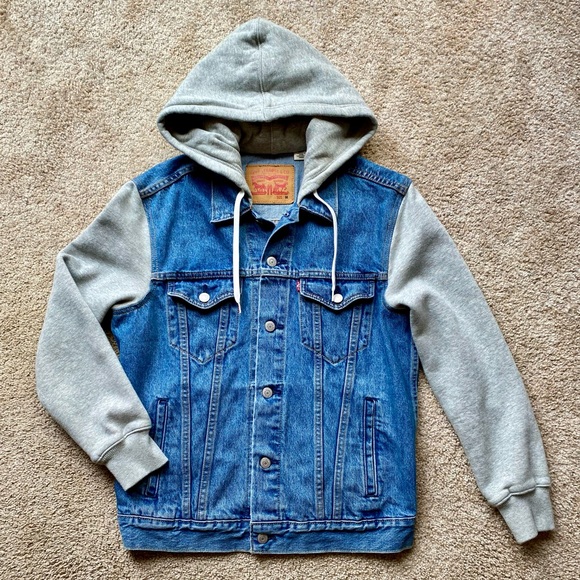 Levi's Other - Levi’s Hoodie Trucker Jacket Men’s